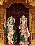 Bhagwan Shri Krishna and Shri Radhaji